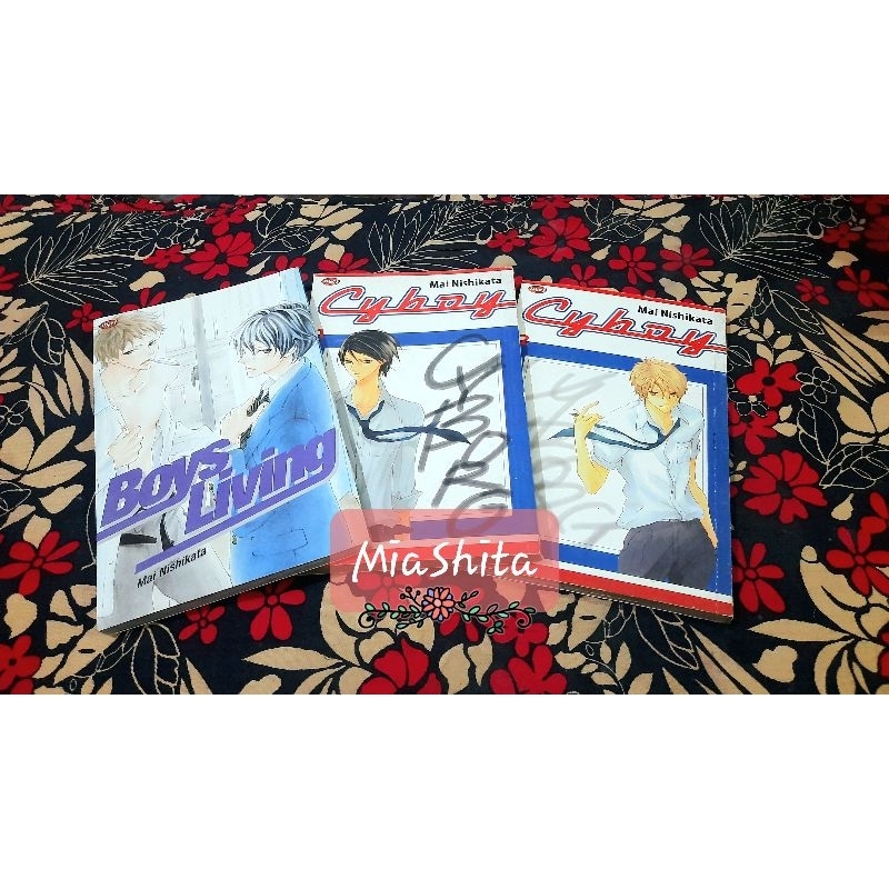 Komik Set dan Satuan Semi Shounen Ai Karangan Mai Nishikata [Boys Living & Cyboy 1-2end]