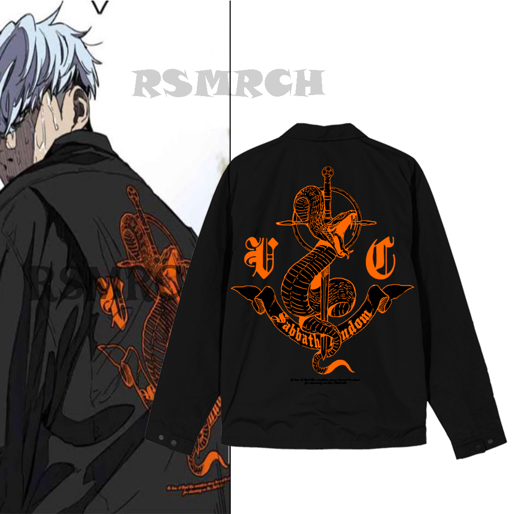 Jaket Coach Sabbath Crew Joker WindBreaker Outfit
