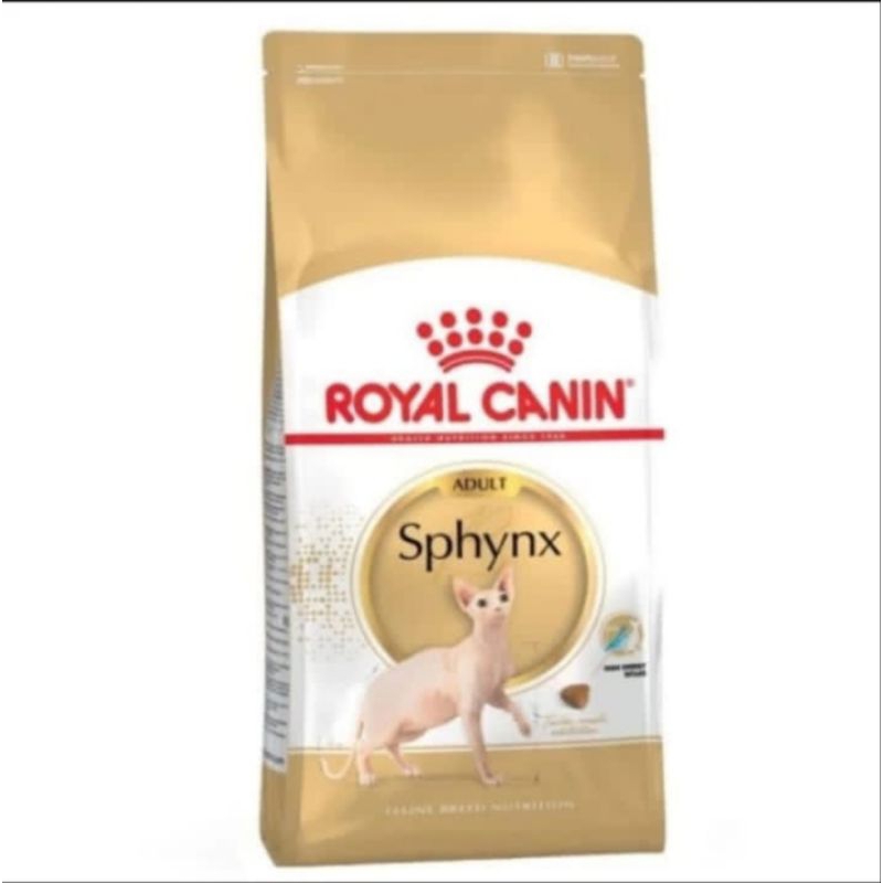 TERJANGKAU ROYAL CANIN SPHYNX ADULT 2KG FRESHPACK / MAKANAN KUCING SPHYNX DEWASA
