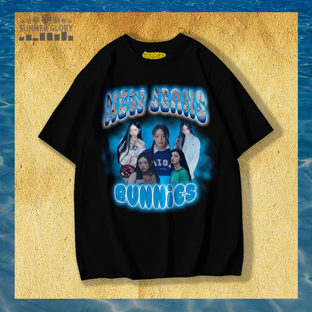 NEW JEANS T SHIRT / KAOS NEW JEANS / KAOS KPOP