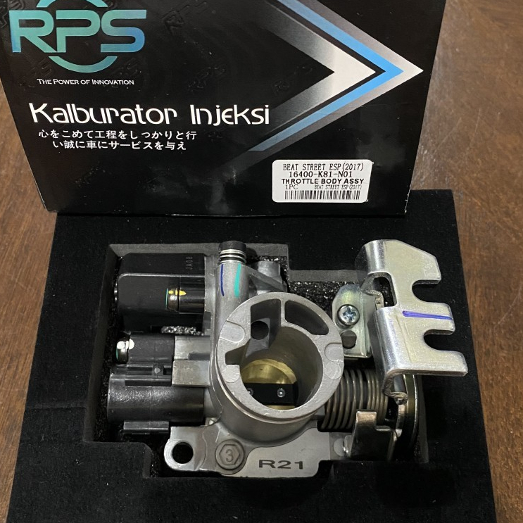 RPS K81 THROTTLE BODY ASSY MOTOR BEAT FI ESP F1 LED STREET KIT 2017