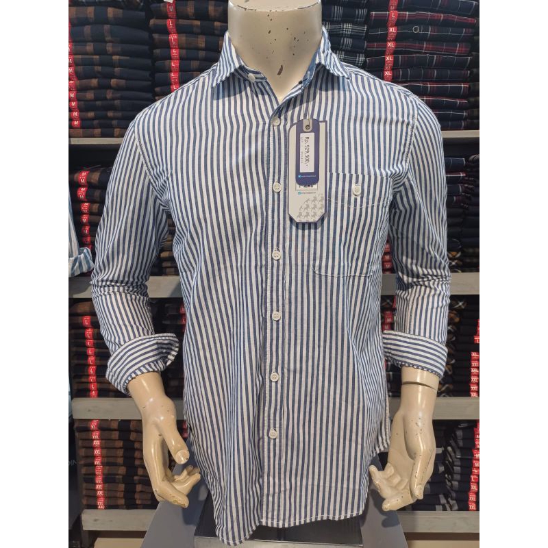 KEMEJA LOIS PRIA ORIGINAL 100,% TERBARU SLIMFIT PROMO