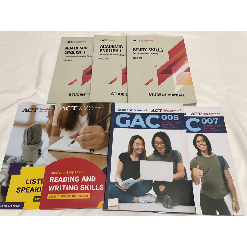 

buku paket bahasa inggris ACT global assessment certificate kelas 12 SMA