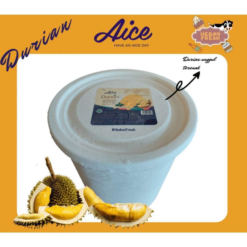 

Ice Cream Aice Durian 8 Liter Campina Diamond Es Krim