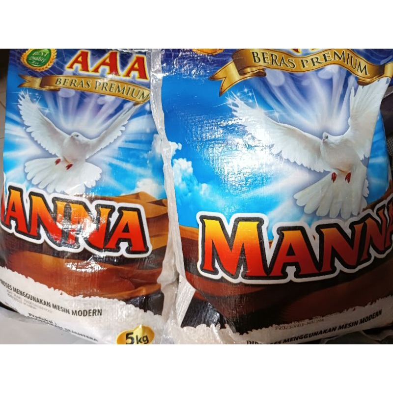 

Beras Premium Manna 5 kg