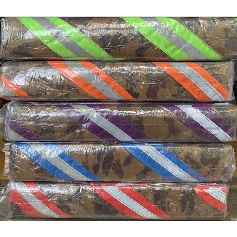 scarf Pramuka loreng variasi warna menyala