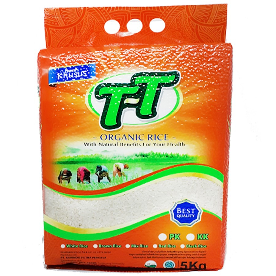 

beras pandan wangi organik Tip top 5 kg