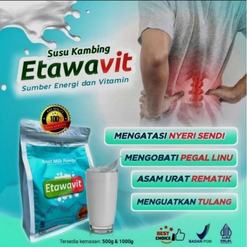 

ETAWAVIT RASA ORIGINAL ISI 1 KG MENGATASI MASALAH PERSENDIAN DAN PERNAFASAN / PARU PARU DLL