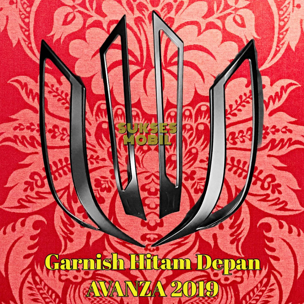 Garnish Hitam Depan AVANZA 2019