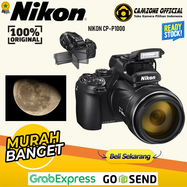 Nikon COOLPIX P1000 Digital Camera Zoom