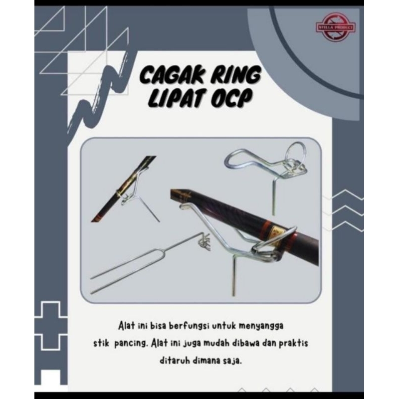 cagak pancing cagak pancing lipat untuk joran dan tegek