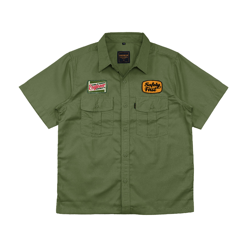 Engineer Workwear - Convace Workshirt Kemeja Lapangan Lengan Pendek