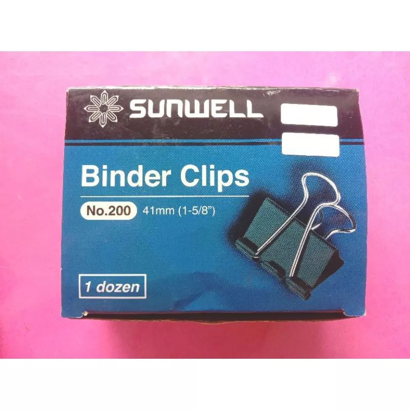 

Sumwell Binder Clip No. 200 Murah (1 pcs)