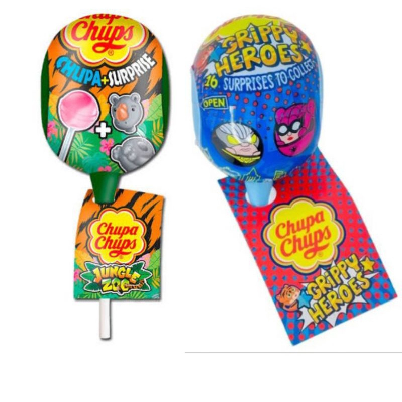 CHUPA CHUPS SURPRISE EGG CANDY PERMEN LOLLIPOP