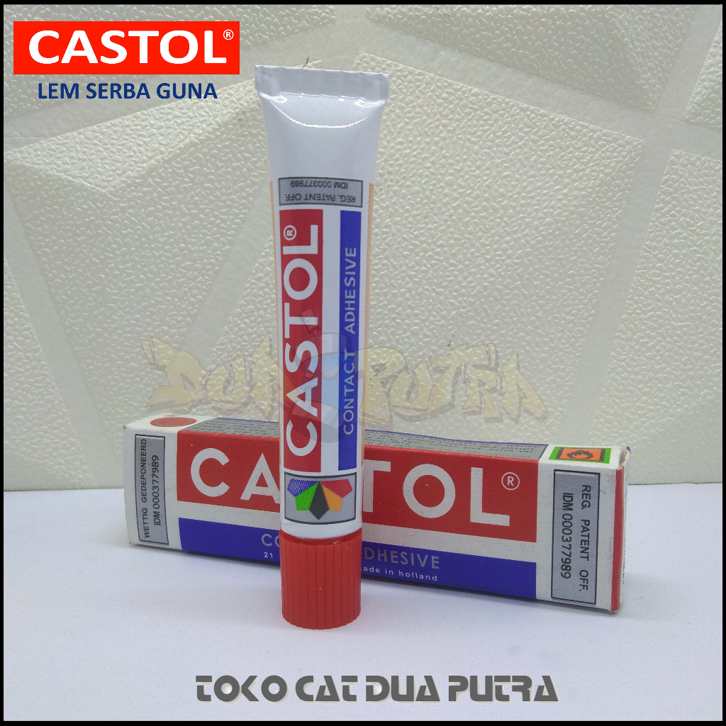 

Lem Kuning Serbaguna Berbasis Karet Sintetis Castol 21 cc