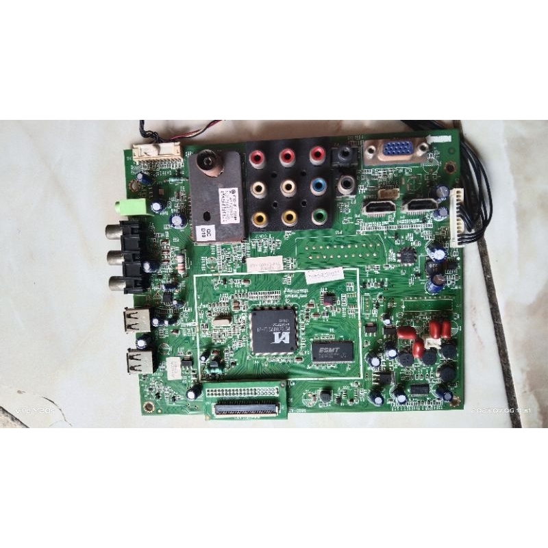 mesin mainboard tv LED Coocaa 32e63