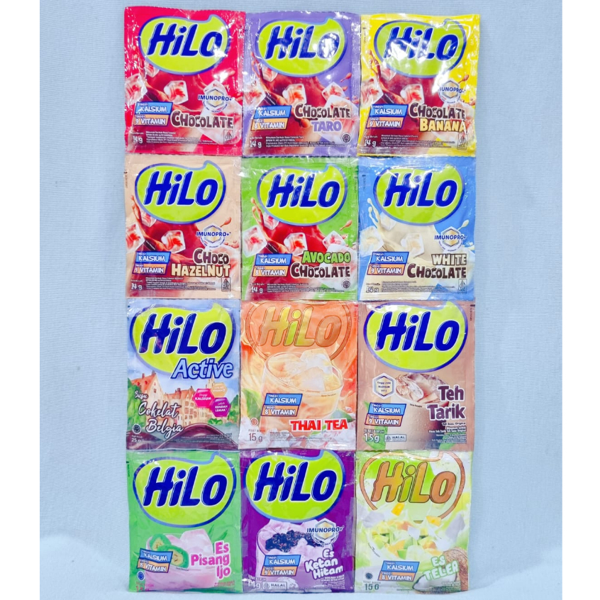 

Hilo Chocolate / Avocado Chocolate / White Chocolate / Chocolate Taro / Choco Hazelnut / Chocolate Banana / Cokelat Belgia / Thai Tea / Teh Tarik / Es Pisang Ijo / Es Ketan Hitam / Es Teler / Swiss Chocolate (1 Pcs)