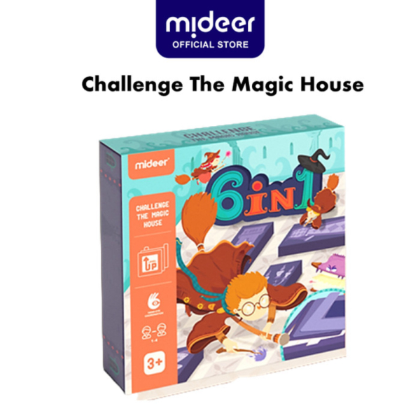 

Jual Mideer MD2137 Mainan House Edukasi Challenge Limited Magic the Anak