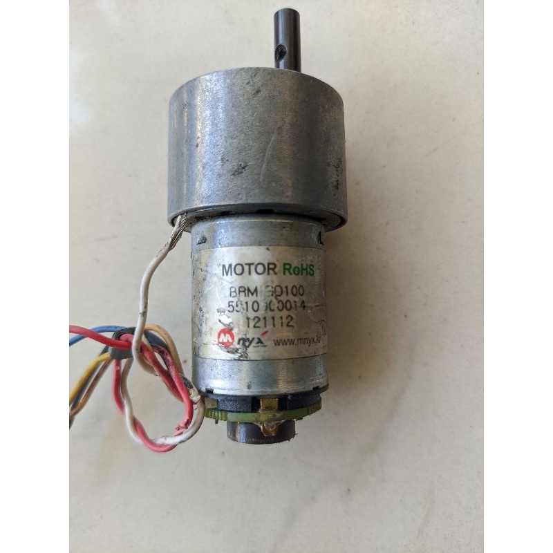 DINAMO 5V - 12V DC  MOTOR METAL GEARBOX BRM GD100