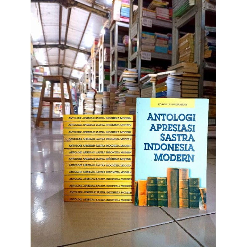 ( PROMO BUKU MURAH ORIGINAL ) BUKU SASTRA / ANTOLOGI APRESIASI SASTRA INDONESIA MODERN / KORRIE LAYU
