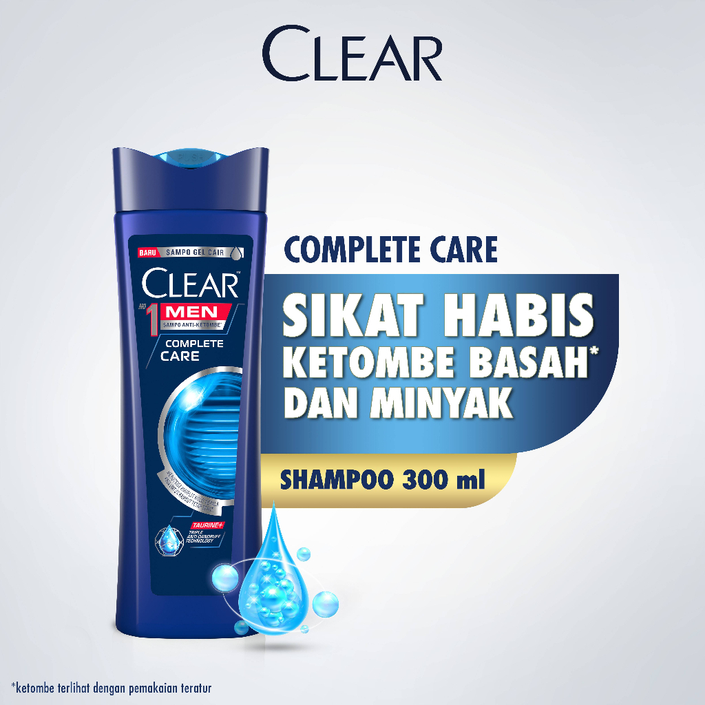 [300 Mililiter] CLEAR Men Complete Care Shampoo 300 ml
