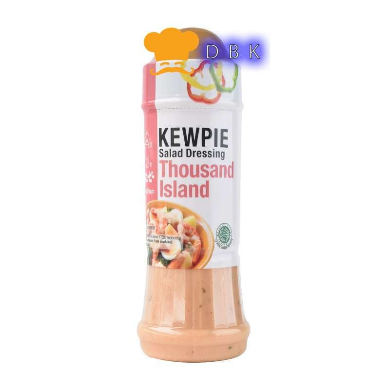 

Kewpie Thousand Island 200ml saus salad dressing saos siram halal