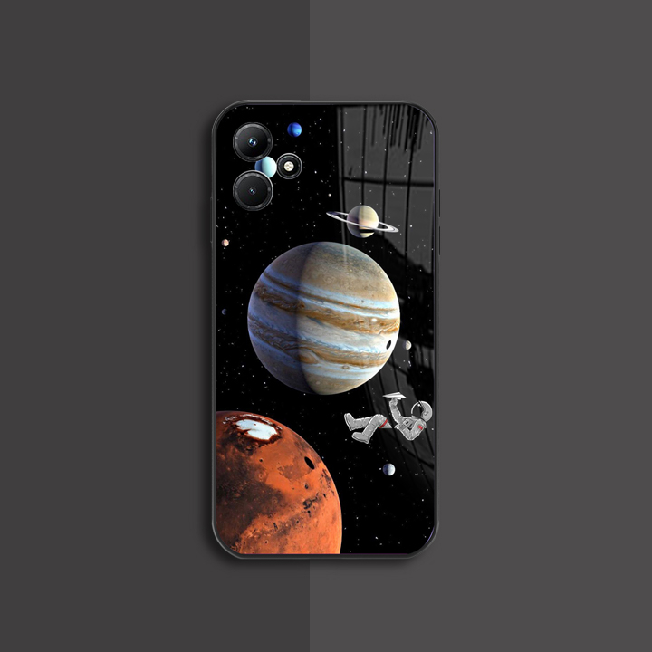 Softcase Glass Infinix Hot 30i Terbaru [K249] - Softcase Mirror - Softcase Kaca Infinix Hot 30i - So