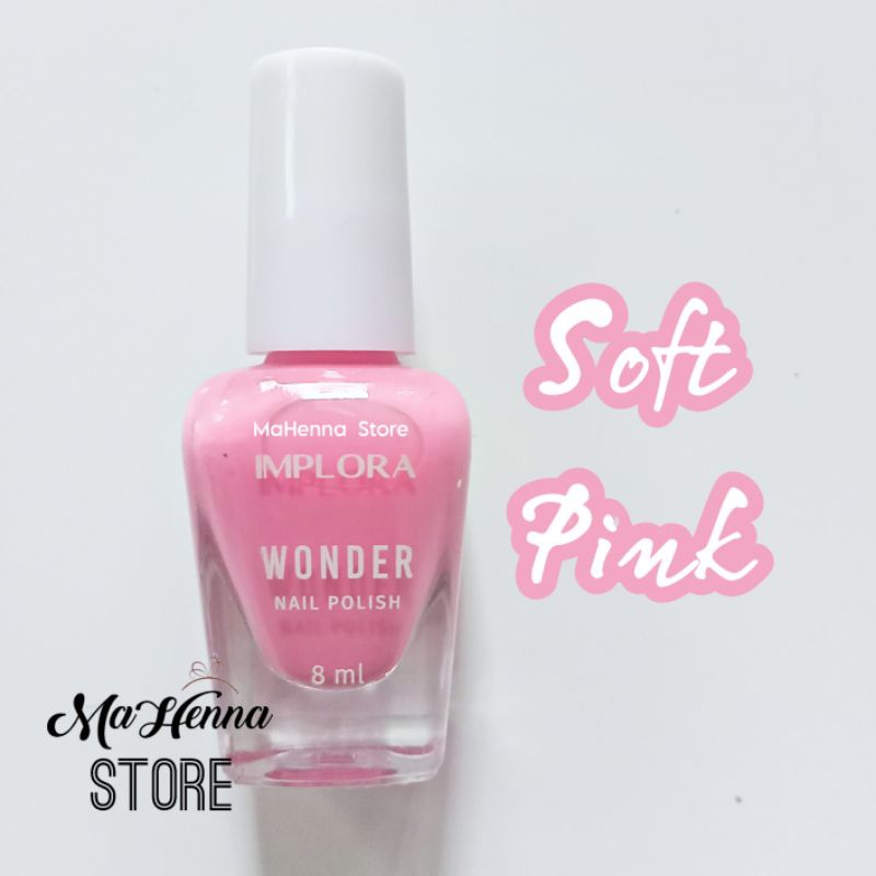 kutek soft pink cat kuku pink muda baby pink
