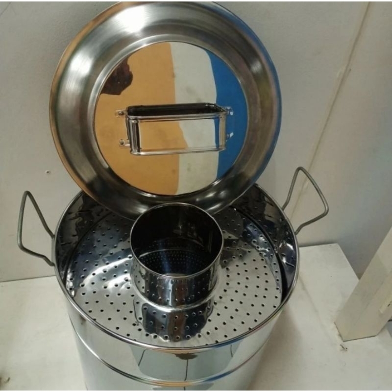 Dandang Bakso dengan bahan stenlis 30cm/  Dandang baso stainless 30cm