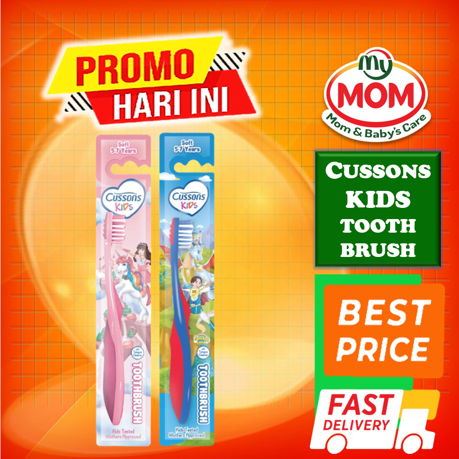 Cussons Kids Sikat Gigi Soft 5-7 Years - Cusson Toothbrush - Sikat Gigi Anak - MyMom