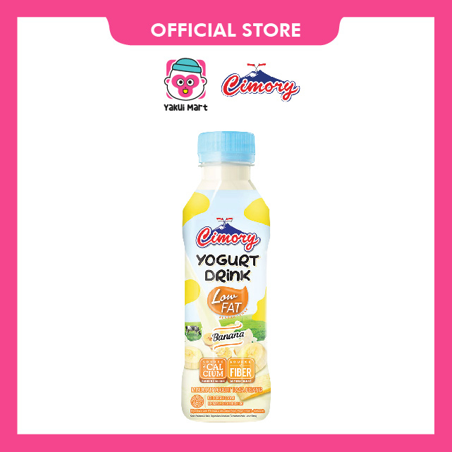 

Susu Cimory Yogurt Drink Low Fat Banana 250 ml