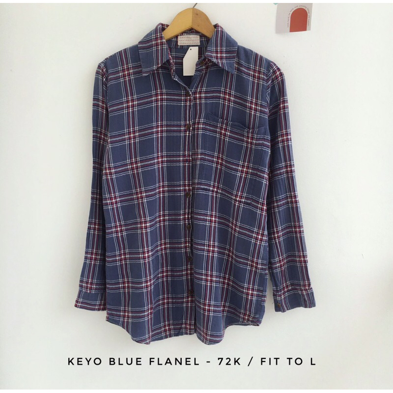 KEYO BLUE FLANEL