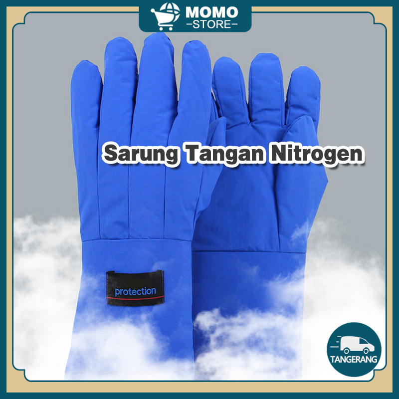 Sarung Tangan Nitrogen Cair -250℃ Sarung Tangan Proyek Safety Nitrile 38cm