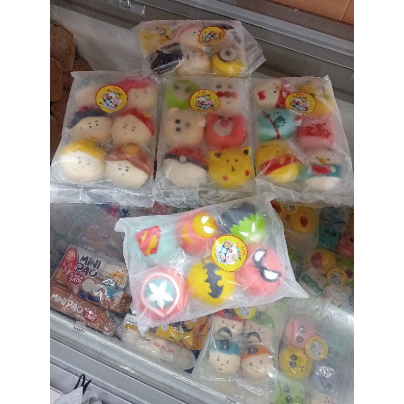 

Yumz Bakpao Mini Caracter isi 6pcs HALAL