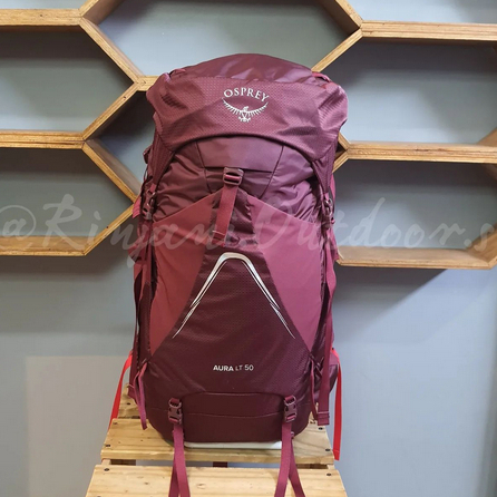 OSPREY AURA LT 50 47L S23 ORIGINAL LIFETIME WARRANTY TAS GUNUNG OSPREY AURA LT 50 47L S23 SEASON 23 