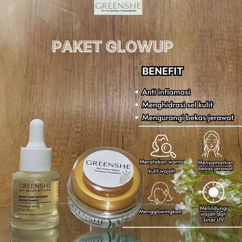PAKET GLOW UP GREENSHE