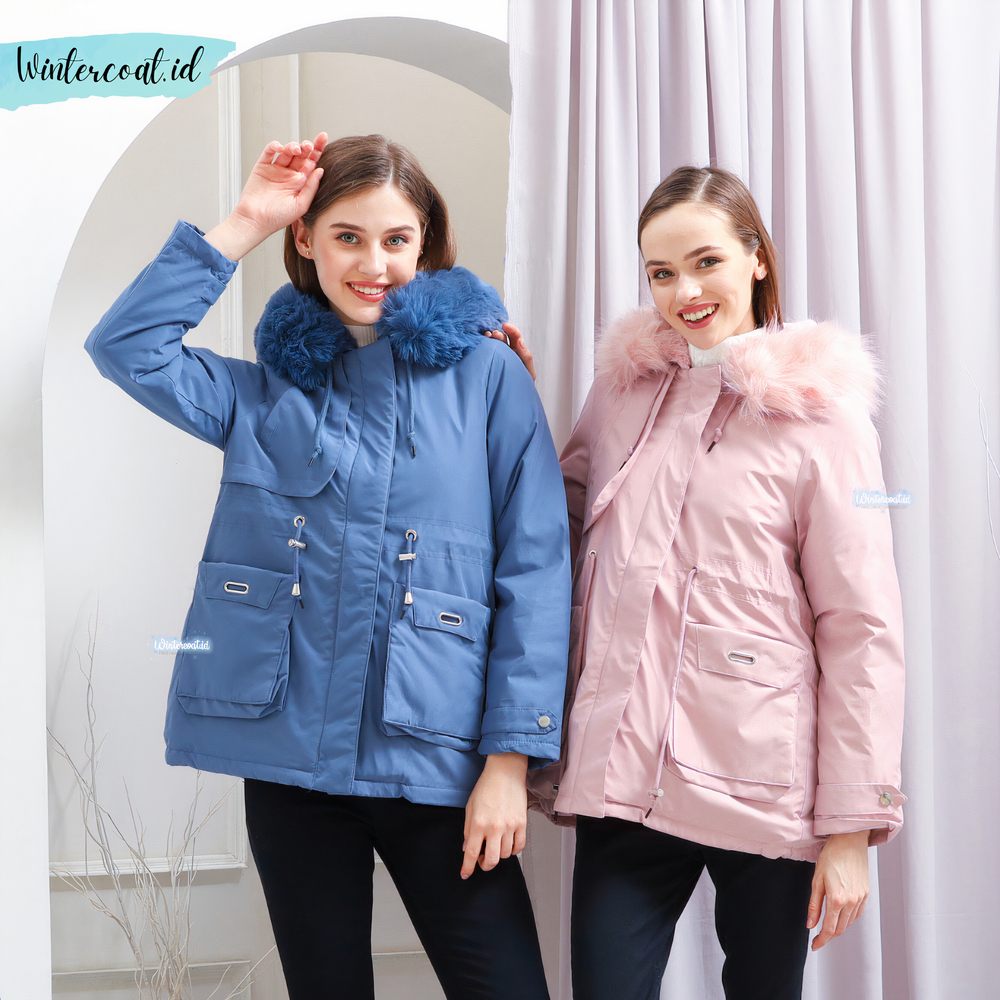 RAISA Winter jacket women jaket musim dingin wanita coat mantel hangat import korea musim dingin