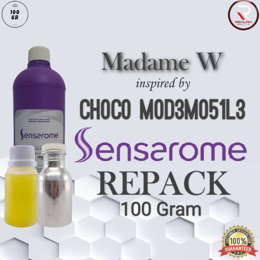MADAME W (CHOCO MOD3MO153L) BY SENSAROME BIBIT PARFUM MURNI KEMASAN REPACK 100ML