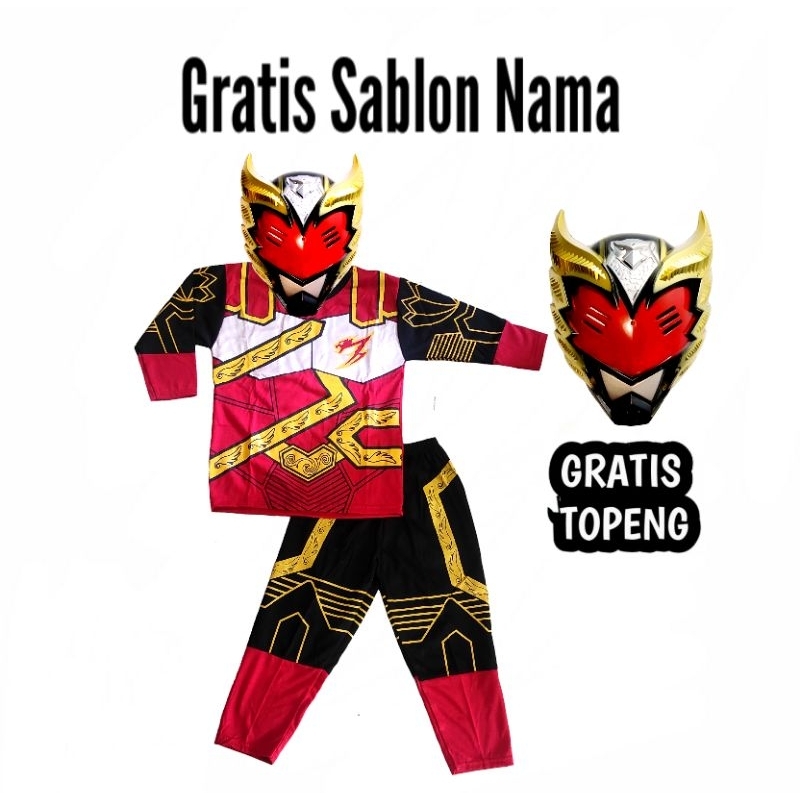 KAOS/BAJU SETELAN ANAK BIMA X/KOSTUM BIMA X KEREN