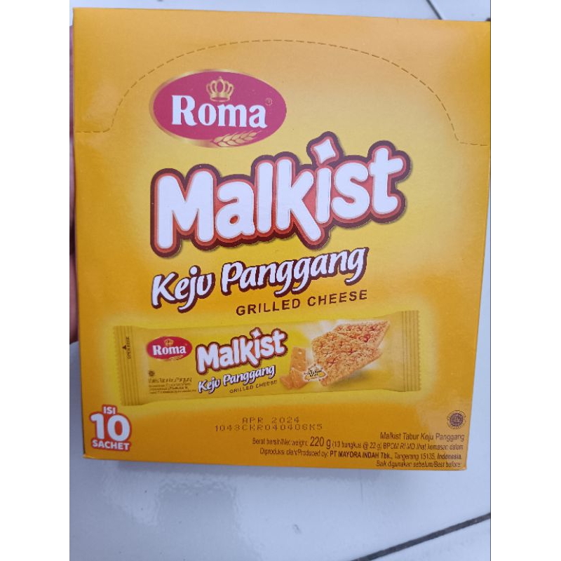 

Malkist Roma Keju Panggang 1box isi 10pcs