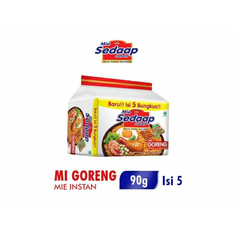 

MIE SEDAAP GORENG ISI 5