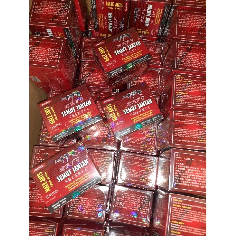 

semut jantan kapsul Original - isi 12 sachet