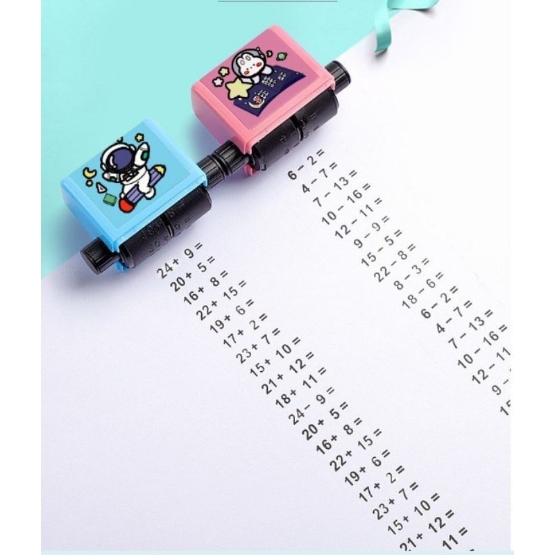

Math Roll Stamp