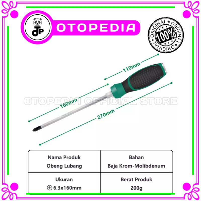 OBENG PLUS BAJA CHROME VANADIUM MULTI KETOK