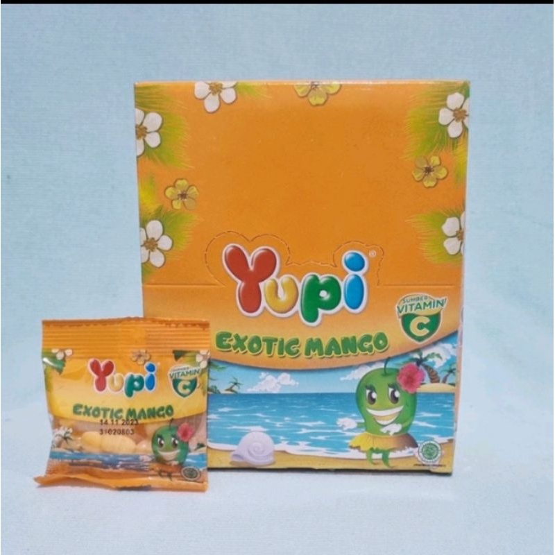 

Yupi Exotic Mango Box (isi 24 pcs)