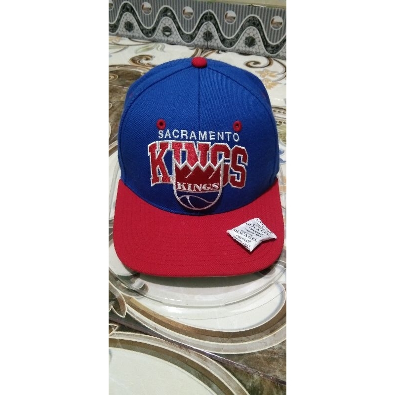 topi snapback NBA MITCHELL & NESS SACRAMENTO KINGS