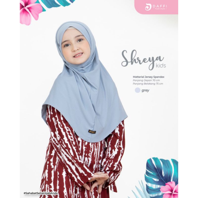 Jilbab Anak Shreya Kids Daffi Hijab