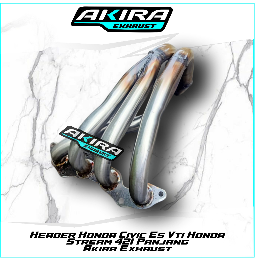 Header Honda Civic Es Vti Honda Stream 421 / 41 Panjang Akira Exhaust