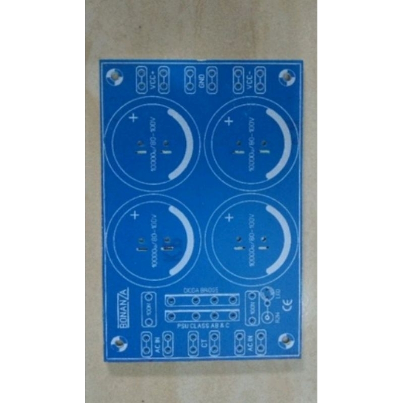 PCB PSU 4 ELKO ELCO Fiber FR4