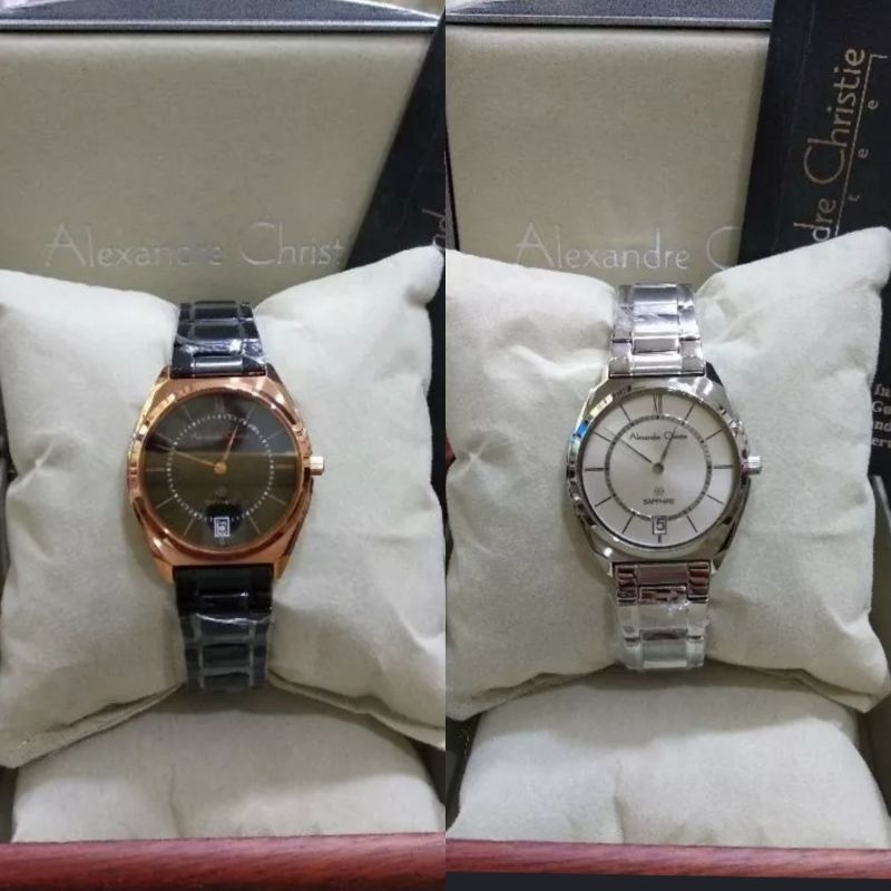 Alexandre Christie AC 8550/Ac8550 saphire Jam Tangan wanita original